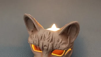Cat Mask - Светодиодный подсвечник 5