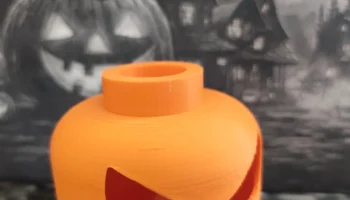 Головной фонарь в стиле LEGO - Хэллоуин 2