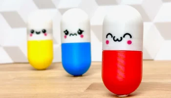 Kawaii Pill Box (милые мордашки на хранение)... 4