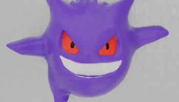 Магнит и брелок Poke Gengar 1