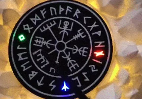 Магический рунический круг Хэллоуина - Vegvisir...... 1