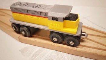 Игрушечный поезд Union Pacific BRIO / совместимость с IKE... 3
