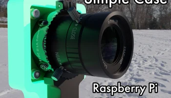 Простой чехол для камеры Raspberry Pi HQ