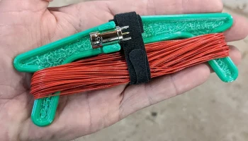 Устройство намотки антенны с гнездовым зажимом BNC...