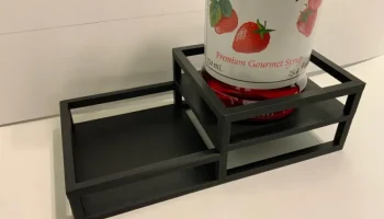 Современный держатель для бутылок с сиропом на 2 бутылки.... 1