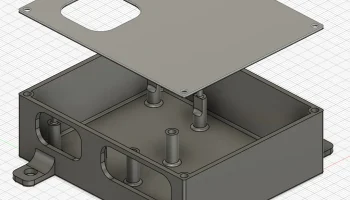 Корпус ESP шины EMS для ESP32 и интерфейсной платы 1