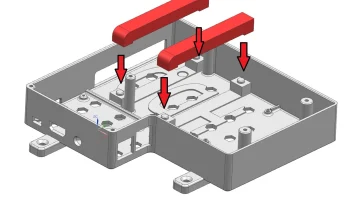 Корпус Raspberry Pi 3B + HDD USB 2.5 SATA 6