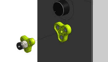 Магнитный соединительный адаптер EIBOS Easdry из ПТФЭ... 3