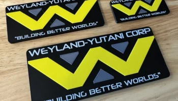 Логотип Weyland-Yutani Corp (франшиза Aliens) - Магнит на...