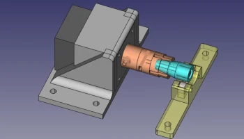 CNC 2418/3018 4-й осевой держатель для резьбы по кольцам... 1