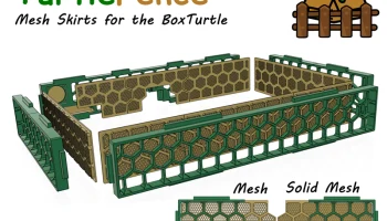 TurtleFence - сетчатые юбки для BoxTurtle