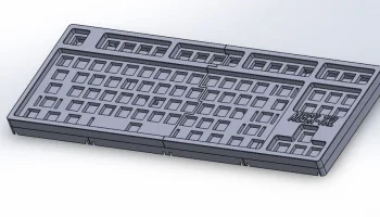 Механическая клавиатура - MECH - TKL (добавлены вишневые... 4