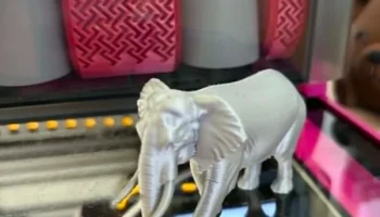 Детализированная 3D-фигура животного с изображением афри... 1