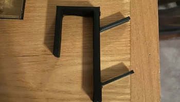Вешалка для шляп на дверь, 2 слота 2