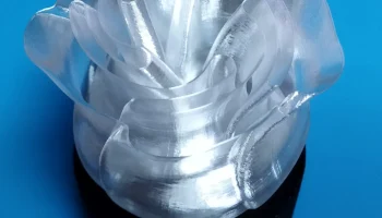 Подставка для спиральной вазы с подсветкой "Роза"... 2