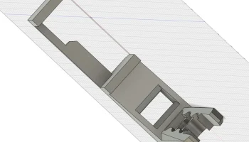 Держатель для камеры Flashforge Adventurer 3 типа "рыбий ... 3
