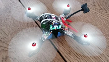 Держатель антенны Dquad Obsession Flex RX/FPV...