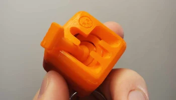 Настраиваемый брелок Stickshift Fidget (гироскопический и... 6