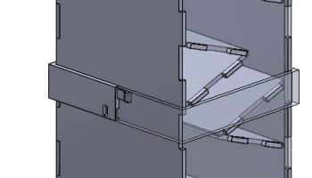 18650 Магазин батарей Tab&Slot 4