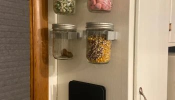 Настенное крепление для Mason Jar - 80 мм 2
