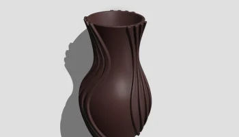 Wavy vase