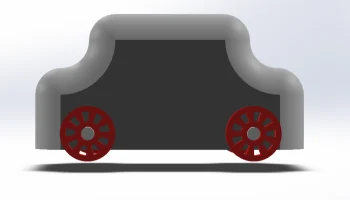 Движущийся автомобиль 1