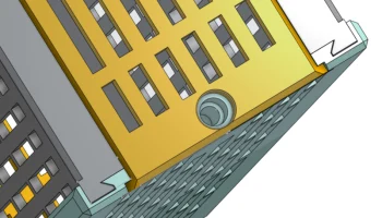 Большой высокий прямоугольный контейнер для осушителя с в... 8