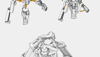 Электрический горный бур Factorio 1