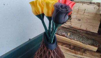 Отделочное кольцо для вазы-лампочки...