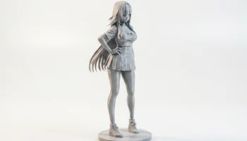 Фигурка девушки аниме, персонаж манги, 3D-печать 4