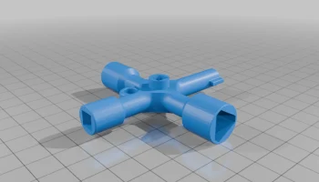 Треугольный ключ для поездов 0