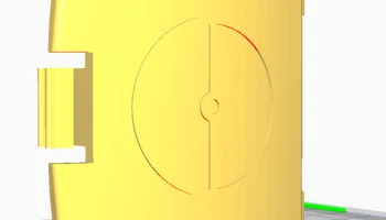 Крышка батарейного отсека Gameboy Color Pokéball Крышка батарейного отсека Gameboy Color Pokéball