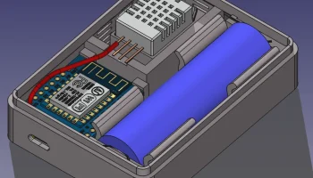 Корпус для датчика на esp8266