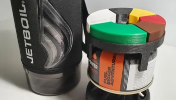 Гаджет для баночки для специй для Jetboil Flash Гаджет для баночки для специй для Jetboil Flash