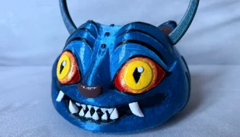 Ведро для конфет Derpy Tiger Halloween (K-Pop Demon Hunt... 2