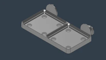 Набор лотков QUBE500 GridFinity (с магнитными отверстиями...