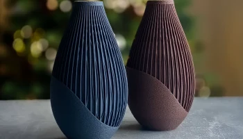Джапанди Ваза с Риппенмустером Джапанди Ваза с Риппенмустером