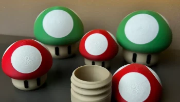 MINIS Super Mario 1up контейнер для грибов Pilz... 4