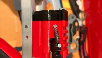 Рельс и шептало механизма Slamfire MiniClaw U с резьбовы... 1