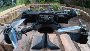 Блок Frame X Dji 04 Pro Air, крепление для двойной антенн... 5