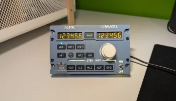 Панель управления радиосистемой Airbus A320 [RMP] 5