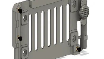 Корпус для крепления PanelDue I5 4