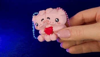 Магнитный дуэт Better Together Pigs (Сан-Валентайн)... 1