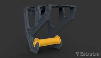 Hanging Spool Holder to Reverse Bowden Setup | Магнитный ... 3
