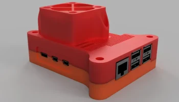 Корпус Raspberry Pi 5 с Noctua NF-A4x20