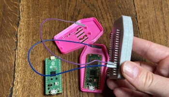 Чехол-гроб Raspberry Pi Pico - корпус для Хэллоуина "RIP... 2