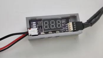 Корпус модуля управления скоростью вентилятора PWM 1