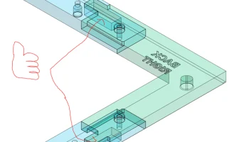 Магнитная верхняя крышка Prusa Core One - ремикс для доба...