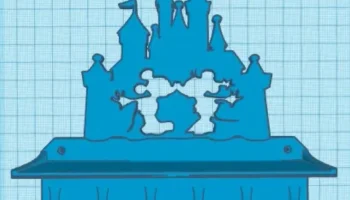 Стойки для ключей Disney с полкой
