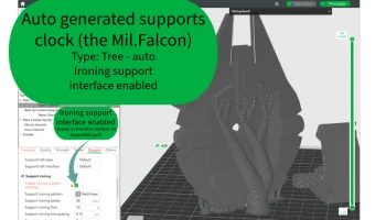 Настольные часы Falcon Dock 8